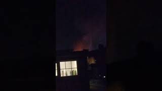 Big fire in hoddesdon [upl. by Caasi]