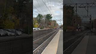 NJT 877 passing MillburnNJ with Metro North 4906 leading [upl. by Elenore]