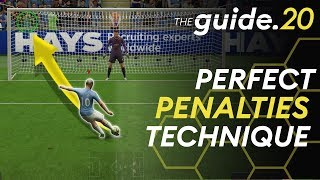 How to Shoot the PERFECT PENALTY  Score MORE Penalties  FIFA 21  FIFA 20 Penalty Tutorial [upl. by Bohs]