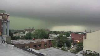 Brooklyn Tornado Micro Burst  Best Footage of Storm September 16 2010 [upl. by Jandel709]