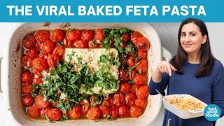 The Viral Baked Feta Pasta  Three Versions [upl. by Enomes166]