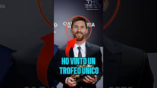 Messi ha vinto un trofeo speciale😳🏆 football messi [upl. by Dranoc]