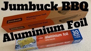 Jumbuck Super Heavy Duty BBQ Aluminium Foil  Bunnings [upl. by Alexandros939]