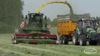 Réalisation Films Vidéo Agriculture Ensilage Raygrass Italien ensileuse John Deere 7450 [upl. by Durrej]