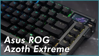 Asus ROG Azoth Extreme  A Great Keyboard But Costs How Much 😨 [upl. by Nyleaj]