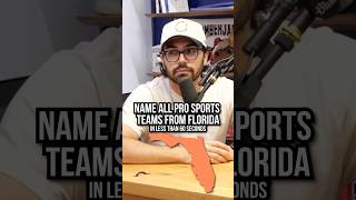 Naming all pro sports teams from Florida sports florida teams [upl. by Acinahs]