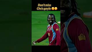 CHRIS GAYLE LOVELY MOMENTS 🥰😘 shorts vmkcricko18 cricket [upl. by Einnalem]