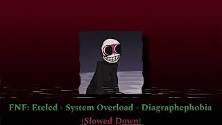 FNF Eteled  System Overload  Diagraphephobia Slowed Down [upl. by Narol]