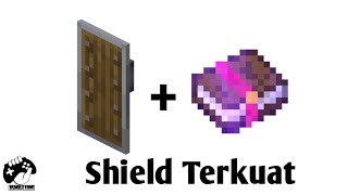 Shield Terkuat Di Minecraft Dengan Menggunakan Buku SihirMinecraft PE [upl. by Masera]