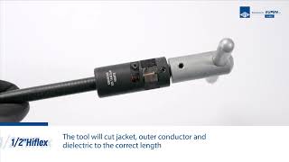 How to install connectors on Eupen 12quot Hiflex Feeder Cables [upl. by Florie]