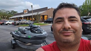 My First Ride On The Seadoo After The Surgery [upl. by Tcideneb]