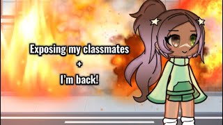 Exposing my classmates part5 Tagsgacha gachalife exposing gachatrend gachatuber [upl. by Arlee]