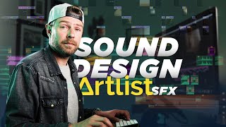 SOUND DESIGN for TRAILERS using Artlist Sound Effects [upl. by Gardia719]