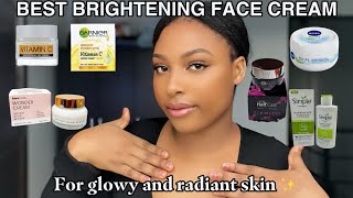 BEST LIGHTENING FACE CREAM FOR RADIANT AND GLOWY SKIN  LIGHTENS OR BRIGHTENS [upl. by Attolrac]