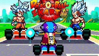 DRAGON Z SUPER KART  CORRIDAS DE SOBREVIVÊNCIA E OLIMPÍADAS COM ZENO BLACK ROSE JIREN E GOKU UI [upl. by Arat]