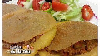 Gorditas fritas  Reto cocinillas con Sandy de Cocina fácil [upl. by Arem604]