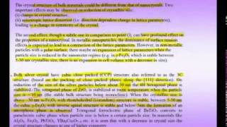 Mod01 Lec09 Introduction to Nanomaterials [upl. by Aissila]