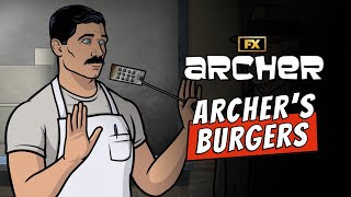 Archers Burgers  Scene  Archer  FX [upl. by Neemsaj]