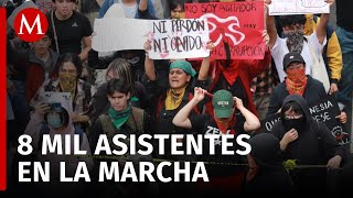 Conmemoran 56 años de la matanza de Tlatelolco con marcha hacia el Zócalo [upl. by Ranita388]