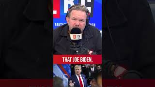 James OBrien reacts to Trump claiming immigrants are eating pets  LBC [upl. by Savanna]