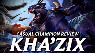 KhaZixs basic bugyness is BRIMMING with potential  Casual Champion Review [upl. by Hesta]