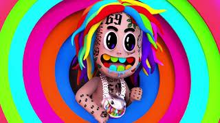 6ix9ine  NINI Feat Leftside Official Lyric Video [upl. by Suzanne]