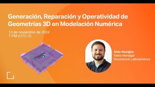 Webinar Rocscience quotGeneración Reparación y Operatividad de Geometrías 3D en Modelaciónquot [upl. by Tarrant]