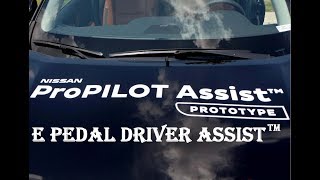 Nissan ProPilot Assist and e Pedal Driver Assist technology nicely explained in 150 sec [upl. by Pazice229]