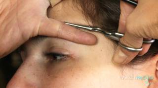 How To Trim Your Eyebrows Without A Tweezer [upl. by Adnimra723]