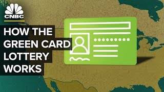 How The Green Card Lottery Actually Works  CNBC [upl. by Aimik54]