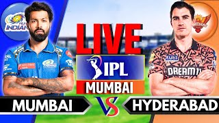 IPL 2024 Live MI vs SRH Live Match  IPL Live Score amp Commentary  Mumbai vs Hyderabad Live Match [upl. by Ulane]