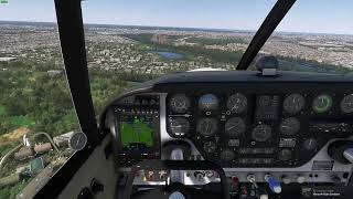 SADF Landing MSFS pilots view [upl. by Lehcsreh]