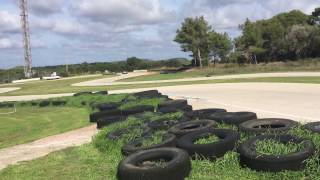 Castillo Menorca  Go Karting [upl. by Adrahs]