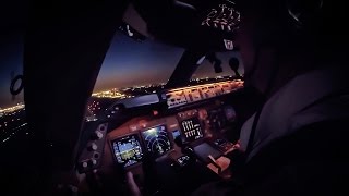 Boeing 7478 Dawn Landing at LAX on Runway 07R [upl. by Gussie]