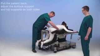 Patient positioning 7  Kneeling position [upl. by Lechner]