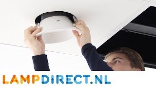 Hoe installeer ik een LED Downlight  Lampdirectnl [upl. by Dnalhsa722]