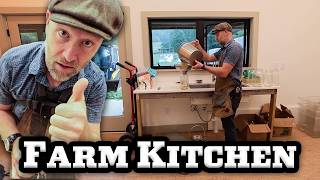 Farm Kitchen Coming Along [upl. by Nivled]