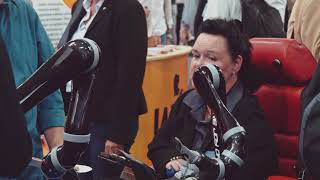 Kinova Robotics  Rehacare 2019  Messevideo [upl. by Adnama348]