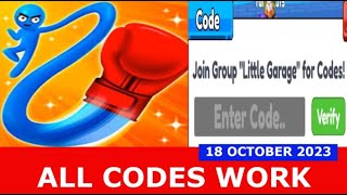 ALL CODES WORK 🎃Halloween Boxing Clicker Simulator ROBLOX  OCTOBER 18 2023 [upl. by Frantz135]