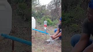 He make free energy water pump without electricity from the deep well shorts diy home freeenergy [upl. by Eeleimaj]