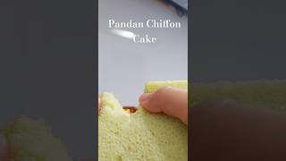 Pandan chiffon Cake cake chiffoncake baking recipe [upl. by Hedveh]