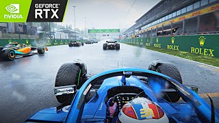 F1 22  Ultra Realistic Graphics Mod RTX 3090 Ti Gaming PC 4k Max Settings Gameplay [upl. by Marlow]