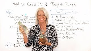 How to Create a Project Budget  Project Management Training [upl. by Zinck]