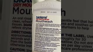 Biotene Dry Mouth Relief  a mouthwash that doesnt dry you out [upl. by Adnara514]