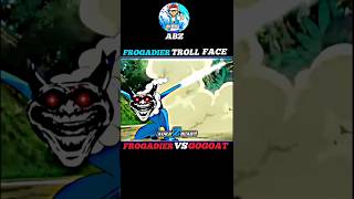 FROGADIER VS GOGOAT  FROGADIER TROLL FACE ☠  POKEMON SHORTS pokemon viralshort greninja [upl. by Priscella]