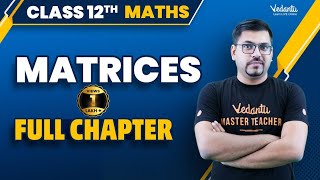 Matrices Class 12 Full Chapter  Complete Matrices in One Shot  CBSEJEE 2024  Harsh Sir [upl. by Yelik]