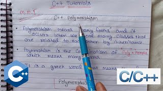 C Polymorphism with Example  OOP Concepts for Beginners  76 [upl. by Mareld421]