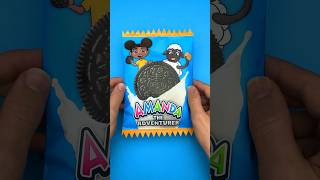 ASMR Unboxing Amanda The Adventurer Cookie OREO 🍪 shorts [upl. by Rekyr823]