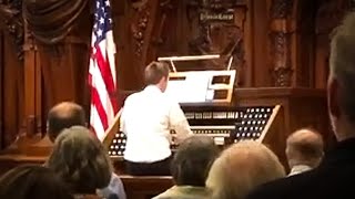 The StarSpangled Banner on Pipe Organ at Methuen Music Hall  National Anthem USA  Paul Fey [upl. by Aidnac411]