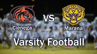 Cienega Football vs Marana [upl. by Adrien]